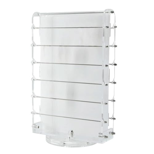 Fahoujs Praktische Perlenanzeigehalter Acrylschmuck Display Stand Doppelseitig Rotierende Perlenregal Für Einzelhandel Und Ausstellung von Fahoujs