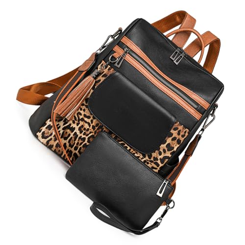 Fahoujs Retro Rucksack PU Leather Store Books Regenschirm Telefon Laptoplarge Kapazität Für Die Reise Shopping School Retro Rucksack School Tasche Leder Umhängetasche Großer Kapazität Daypacks Fahoujs Retro Rucksack PU Leather Store Books Regenschirm Telefon Laptoplarge Kapazität Für Die Reise Shopping School Retro Rucksack School Tasche Leder Umhängetasche Großer Kapazität Daypacks von Fahoujs