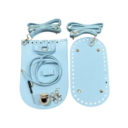 Fahoujs Rucksacknähte Bastel Set PU Leder Beutel Basis Und Bedeckt Ein Verstellbares Riemen Für Häkeln Geldbörse Zubehör Handgefertigte Häkelbeutelversorgungen von Fahoujs