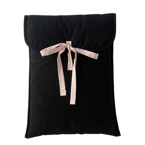 Fahoujs Schöne Bowknot Laptop Ärmel Funktionaler Bogenknoten Anhänger Laptop Tasche Tragbare Notebook Ärmel Für Arbeit Und Reise von Fahoujs