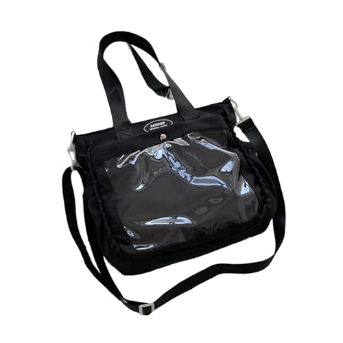 Fahoujs Stilvolle Crossbody Tasche Verstellbares Schultergurt Geräumige Faches Leichtes Design Work & Daily Essentials Modern Crossbody Bag von Fahoujs