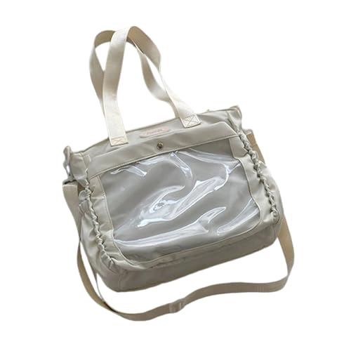 Fahoujs Stilvolle Crossbody Tasche Verstellbares Schultergurt Geräumige Faches Leichtes Design Work & Daily Essentials Modern Crossbody Bag von Fahoujs