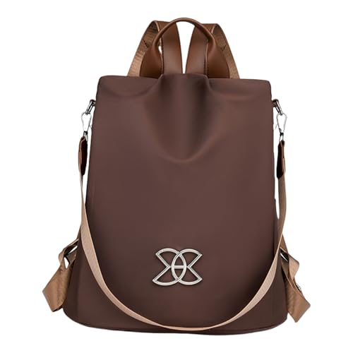 Fahoujs Stilvoller Frauen Rucksack Mit Funktionstaschen Umhängetasche Rucksack Modetack Für Den Täglichen Gebrauch Reise Umhängetasche von Fahoujs