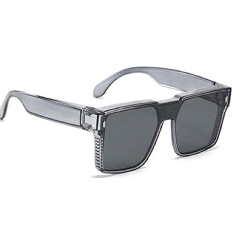 Fahoujs Stilvoller Hip Hop Sporty Sonnenbrille Foto Requisiten Übergroße Schatten Trendsetters Hip Hop Shades Kostüm Outdoor Sport Sonnenbrille von Fahoujs