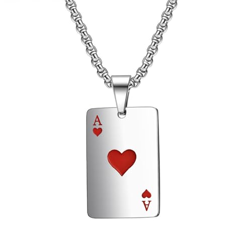 Fahoujs Stylish Heart Charme Halskette Schöne Herz Anhänger Halskette Elegante Pulloverkette Für Mode Enthusiasten Stilvolle Nackenkette von Fahoujs