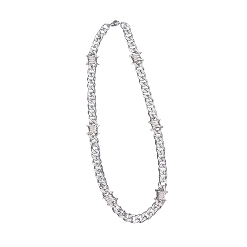 Fahoujs Thorn Cuban Link Halskette Armband Für Männer Und Frauen Die Einzigartige Schmuck In Robusten Legierungsmaterialien Schätzen Fahoujs Thorn Cuban Link Halskette Armband Für Männer Und Frauen Die Einzigartige Schmuck In Robusten Legierungsmaterialien Schätzen von Fahoujs