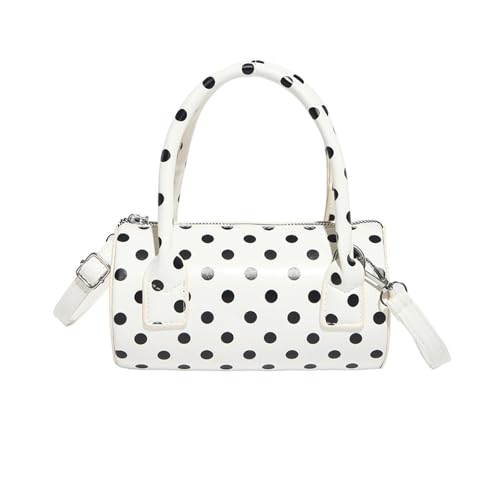 Fahoujs Trendige Muster Crossbody Geldbörse Geräumige Handtasche Mit Verstellbarem Gurt Umhängetasche Casual Office Essentielles Trendy Dot Tasche von Fahoujs