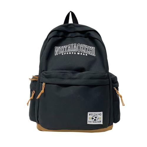 Fahoujs Unisex Classical Vintage High Schooler's Daypack Geräumige Kompartimente Großer Kapazitätsrucksack Für Bücher Und Schreibwaren Vintage Rucksack Fahoujs Unisex Classical Vintage High Schooler's Daypack Geräumige Kompartimente Großer Kapazitätsrucksack Für Bücher Und Schreibwaren Vintage Rucksack von Fahoujs