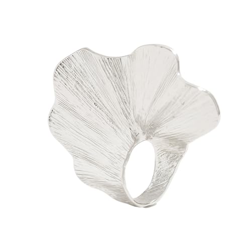 Fahoujs Unregelmäßige Ringe Statement Handschmuck Metal Der Mode Look Für Diejenigen Die Individualität Einzigartige Ringe Umfassen von Fahoujs