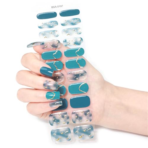 Französische Gels Nägel Aufkleber Nägel Polnische Streifen Maniküren Aufkleber Gele Wraps Mode Strips Französische Kunstpolitur Wraps Für Frauen Mädchen von Fahoujs