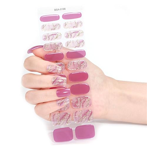 Französische Gels Nägel Aufkleber Nägel Polnische Streifen Maniküren Aufkleber Gele Wraps Mode Strips Französische Kunstpolitur Wraps Für Frauen Mädchen von Fahoujs