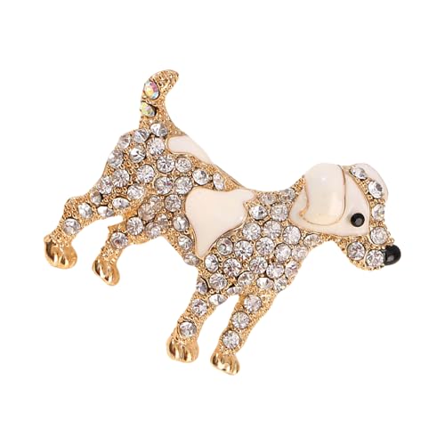 Funkelnde Hund Brosche Entzückende Tiernadel Stylish Lteel Pin Legierung Textur Geeignet Für Rucksack Und Stoffdekorationen Funkelnder Hund Brosche Funkelnde Hund Brosche Entzückende Tiernadel Stylish Lteel Pin Legierung Textur Geeignet Für Rucksack Und Stoffdekorationen Funkelnder Hund Brosche von Fahoujs