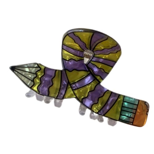 Funktionales Haarkrallen Dekorative Haarclip Elegante Kunststoffe Frauen Haarklaue Modische Haarzubehör Accessoire von Fahoujs