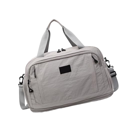 Geräumige Multi Kompartiment Tragetaschen Verstellbare Schultergurt Trainingstaschen Für Fitness Enthusiasten Reisende Oxfords Stoff Reisetasche von Fahoujs