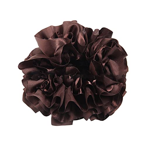 Haargummis, elastische Haargummis, dehnbare Haarseile, Haar-Accessoire, Material für Damen, florales Haarband für Mädchen von Fahoujs