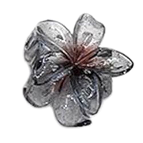 Haarklammern für Mädchen, transparent, Blume, Haifischclip, Kieferklemme, rutschfest, Haarspangen, Haarschmuck, Blume, Haarschmuck, Haarspange von Fahoujs