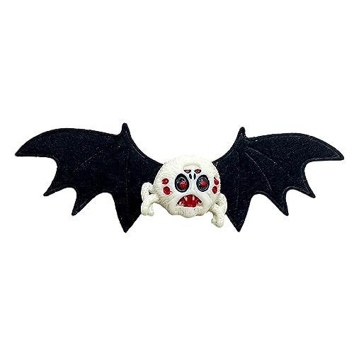 Haarspangen für Mädchen, Gothic, Halloween, Cosplay, Teufelsflügel, Kopfbedeckung, Punk, Haarschmuck, einzigartige schwarze Kopfbedeckung, Halloween-Haarschmuck für Kinder von Fahoujs