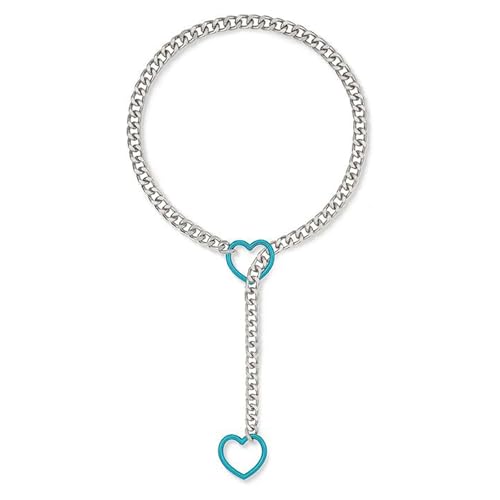 Handgefertigte Punk Cuban Ketten Halskette Mit Herzanhänger Verstellbarer Länge Choker Stilvoller Schlüsselbeutel Schmuck Für Frauen Kubaner Hals Handgefertigte Punk Cuban Ketten Halskette Mit Herzanhänger Verstellbarer Länge Choker Stilvoller Schlüsselbeutel Schmuck Für Frauen Kubaner Hals von Fahoujs
