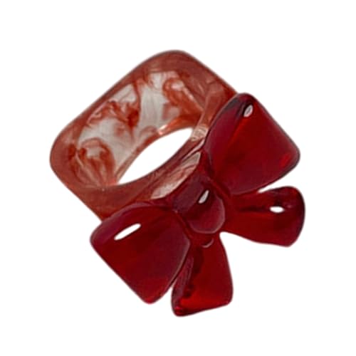 Heckharzringe Mit Bowknot Handschmuckfinger Geeignet Um Die Alltags Outfit Mode Für Frauen Zu Verbessern von Fahoujs