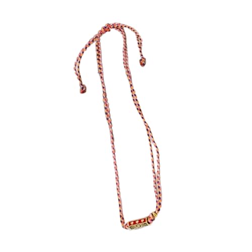 Künstlerische Styles Halskette Mit Farbenfrohen Designs Und Brief Charme Tragbar Für Trendige Frauen Outfits Personalisieren Charme Halskette von Fahoujs