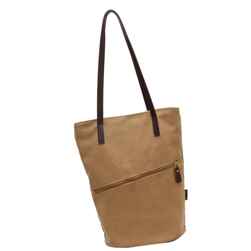 Leinwand Achselstasche Für Frauen Lässige Schulterhandtasche Mit Großem Fach Casual Work Satchel Canvas von Fahoujs