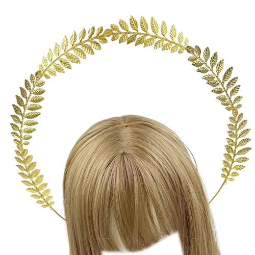 Luxuriöse Stirnbandkirche Perlen Kronen Haarband Frauen Formelle Ereignis Kronenstück Vintage Rollenspiele Requisiten Baroquely Haarhoop von Fahoujs