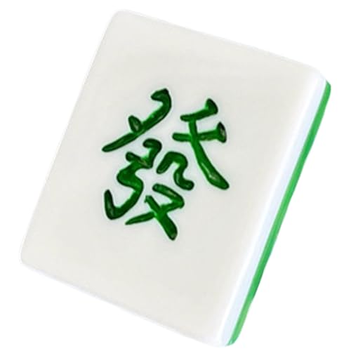 Mahjong Haarnadeln für Damen und Mädchen, süße Seitenclips, Harz, Haarspangen, Geschenk, Cosplays, Kostüm, Haarschmuck, kleine Mahjong-Haarspangen aus Kunstharz von Fahoujs