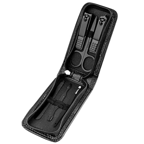 Manicure Set Nails Cutter Kits Maniküre 6 In 1 Professionelle Pediküre Set Pflege Kits Geschenk Für Männer Nägel Pflegewerkzeuge von Fahoujs