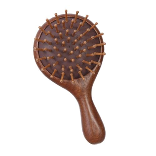 Massage Kamm Airs Kissen Haarbürste Holzpaddelbürste Entwirrende Haarbürste Reisepinsel Friseur Styling Werkzeug Entspannte Haarbürste Holzpaddelbürste Massage Kamm Lockiger Haarbürste Für Die Reise von Fahoujs