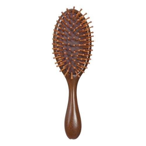 Massage Kamm Airs Kissen Haarbürste Holzpaddelbürste Entwirrende Haarbürste Reisepinsel Friseur Styling Werkzeug Entspannte Haarbürste Holzpaddelbürste Massage Kamm Lockiger Haarbürste Für Die Reise von Fahoujs