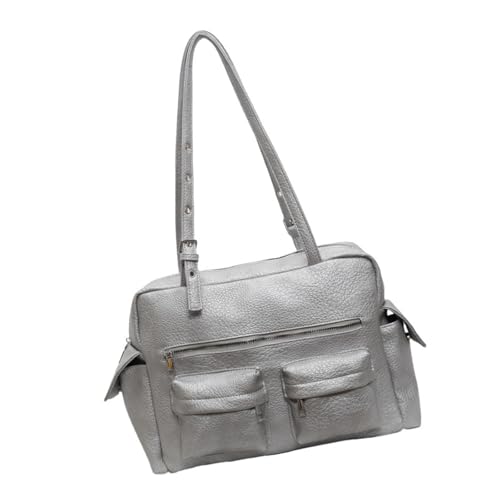 Mode Große Umhängetasche Mit Großem Kapazität Mit Multi Fach Für Büroschule Und Reisen Reißverschlüsse Pocket Aberarm Handtaschen Schülerbuchbeutel von Fahoujs