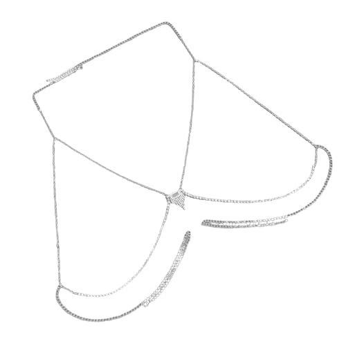Mode Kette BH Strasskörpern Körperketten Für Frauen Halskette Nachtclub Strandkleidung Körperkette Schmuck Schmuck von Fahoujs