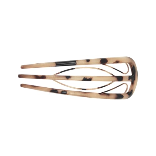 Mode Leoparden Muster Haarnadel Vielseitigkeit Komfortables Haarstyling Werkzeug Für Frauen Die Eleganzen Suchen von Fahoujs