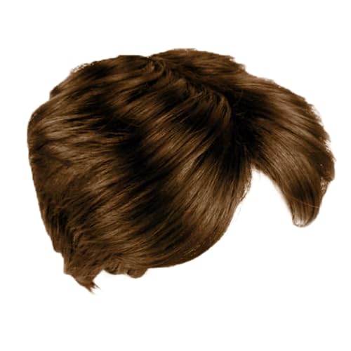 Mode Männer Haarflächen Hitzebeständiges Faser Mittlerer Tapee Für Tägliche Party Haarabdeckung Perücken Für Haarstyling von Fahoujs