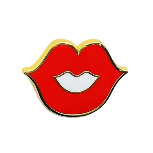 Mode Mundförmige Metallbrosche Revers Pin Jacken Bag Rucksack Badge Mode Accessoire Für Partys Und Veranstaltung Mode Mundförmige Metallbrosche Revers Pin Jacken Bag Rucksack Badge Mode Accessoire Für Partys Und Veranstaltung von Fahoujs