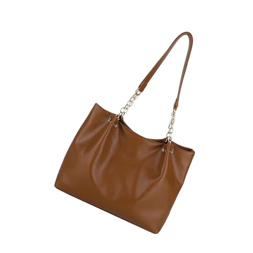 Mode PU Umhängetasche Mit Kettenriemen Mehrfach Pockets Leichte Arbeitspanne Für Frauen Pendeln Essentials Leichtes Pendlertasche Für Frauen Mit Kettenriemendesign von Fahoujs