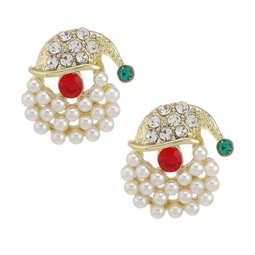 Ohrringe Mit Weihnachtsmotiven Anhänger Fügen Sie Outfits Legierungstextur Für Weihnachtsfeierlichkeiten Weihnachtsstern Charme Hinzu von Fahoujs