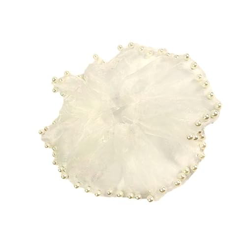 Perlen Haarseile Haarbrötchen Scrunchies Elastic Hair Seil Haarthaar von Fahoujs