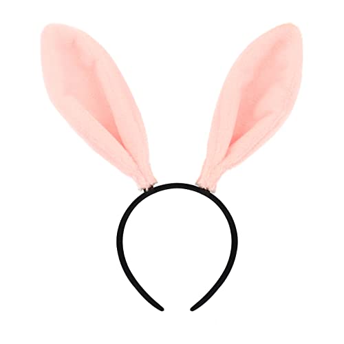 Plüsch-Ohr-Haarreifen für Damen, Teenager, Make-up-Stirnband für Ostern, Halloween, Karneval, Cosplay, Haarschmuck, Ohr-Stirnband, Make-up, Ohr-Stirnband, zum Waschen von Gesicht und Ohren von Fahoujs