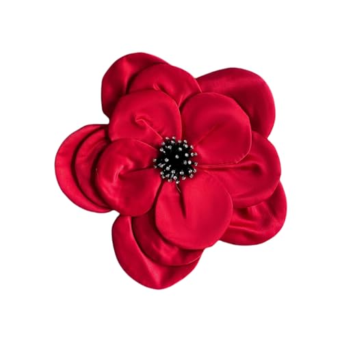 Raffinierte Blumenbrosche Multi Layer Blüten Geleder Stecknadel Stoff Corsage Schmuck Für Party Und Tägliche Verschleiß Raffinierte Blumenbrosche Multi Layer Blüten Geleder Stecknadel Stoff Corsage Schmuck Für Party Und Tägliche Verschleiß von Fahoujs
