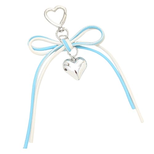 Raffinierte Bows Keychain Fashion Heart Bag Anhänger Handtasche Dekoration Accessoire Für Trendsetters 'Bags Und Keys Heart Charme Anhänger von Fahoujs