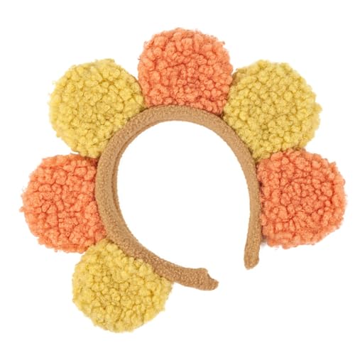 Rainbow Sunflowers Haarband Frauen Mode Stirnbänder Jugendliche Stile Haarband Für Verschiedene Anlässe Geeignet von Fahoujs