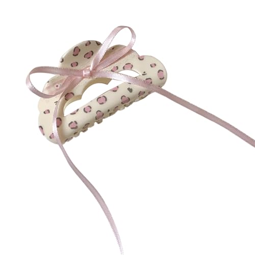 Ribbon Bowknot Haarklaue Für Mädchen Haarclip Claw Clip Haarstyling Werkzeug Korean Kiefer Clip Frauen Elegantes Haarformingwerkzeug von Fahoujs