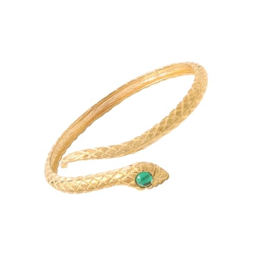 Schlange Offenes Armband Geometrische Armbänder Elegante Handgelenk Schmuck Mode Armreif Für Frauen Die Raffinierte Stile Suchen Modische Paarschmuck von Fahoujs