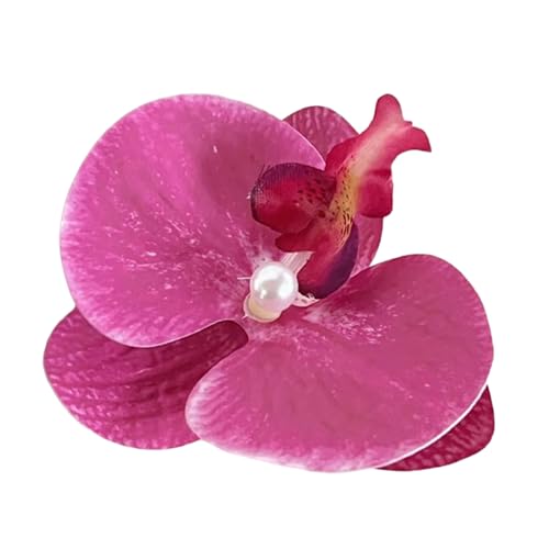 Schöne Blumen-Haarspange mit Blume, stilvolles Haar-Accessoire für Partys und Feiern, handgefertigtes Blumen-Haar-Accessoire von Fahoujs