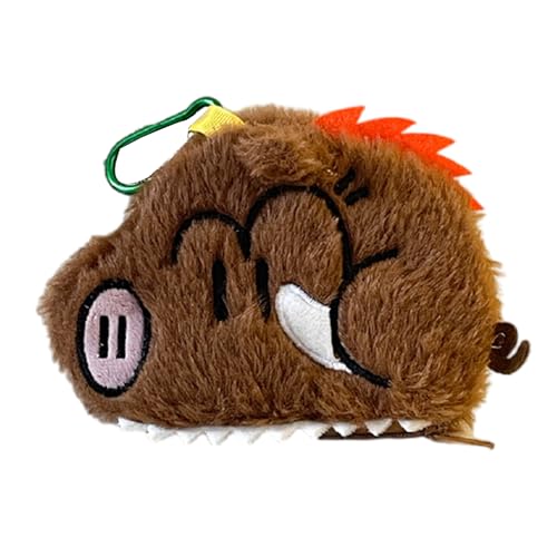 Schöne Schweine Münzbeutel Umschalten Geldbeutel Zauberkopfhörer Speicherpluppe Plüsch Cartoon Tiere Hülle Schöne Schweinwechsel Beutel Plüsch Welpe Kopfhörer von Fahoujs