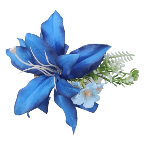 Schönes Simuliertes Blumenhaarstück Für Frauen Modische Haarverzierung Geeignet Für Hochzeitstermine Und Tägliche Abnutzung von Fahoujs