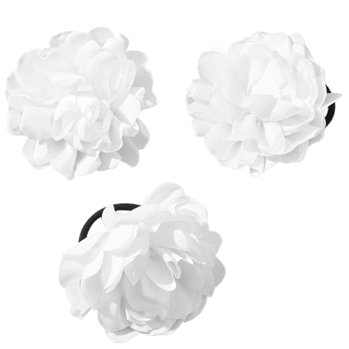 Scrunchies Haare Haare Clip Weiße Haarnadel Pferdeschwanzhalter Metall Clips Haarbögen Für Frauen von Fahoujs