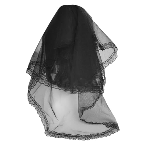 Spitzenschleier Mit Haarclip Für Frauen Langes Band Haar Bögen 2000er Punk Anime Haare Barrettes Alle Passenden Party Kopfstücke von Fahoujs