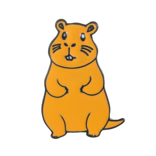 Stylish Capybaras Legierung Lappel Pin Tragbarer Capybaras Metall Abzeichen Pin Für Stilvolle Ausdruck Und Dekoration Persönlichkeit Spaß Schmuck Schmuck von Fahoujs